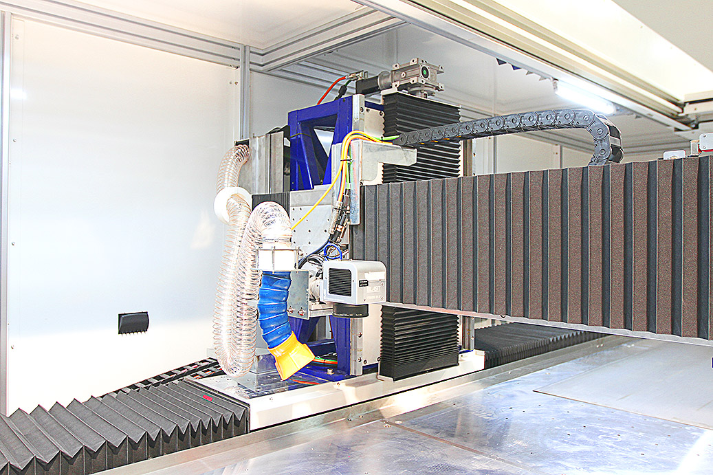 A new machine for laser marking